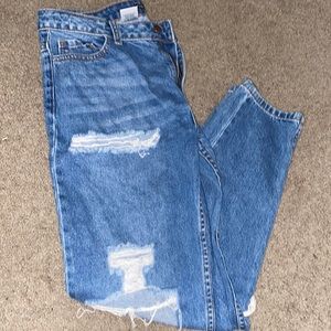 Ripped fashion nova jeans